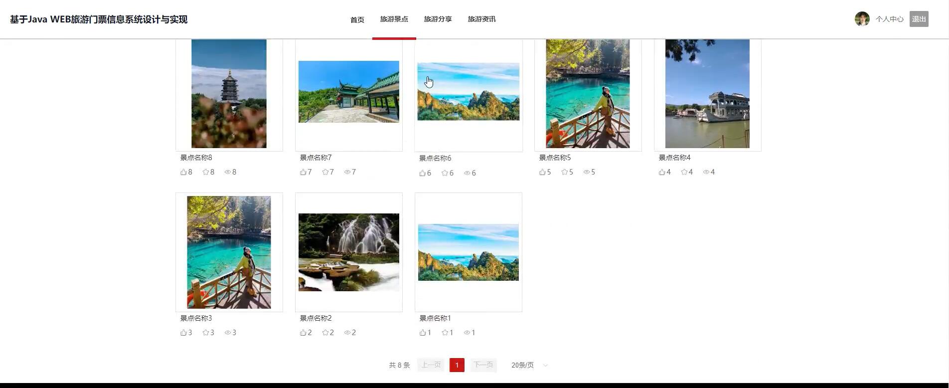 基于Java WEB旅游门票信息系统设计与实现[Java]—计算机毕业设计源码+文档