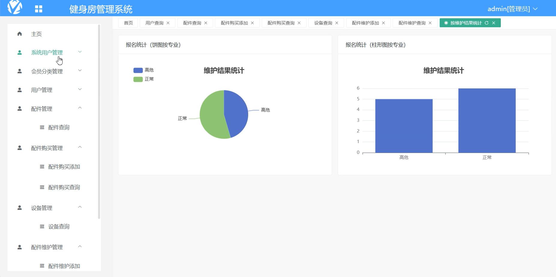 基于vue的健身房管理系统[Vue]-计算机毕业设计源码+LW文档