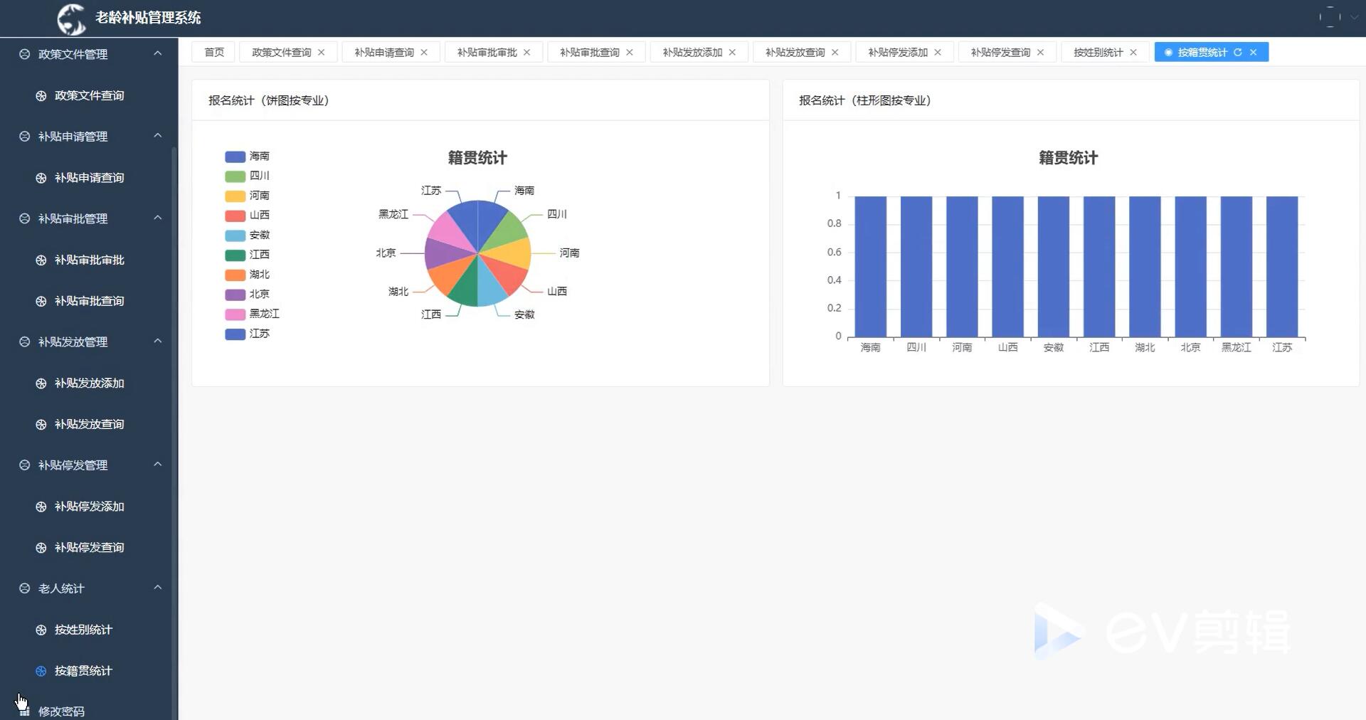 基于vue的老龄补贴管理系统[Vue]-计算机毕业设计源码+LW文档