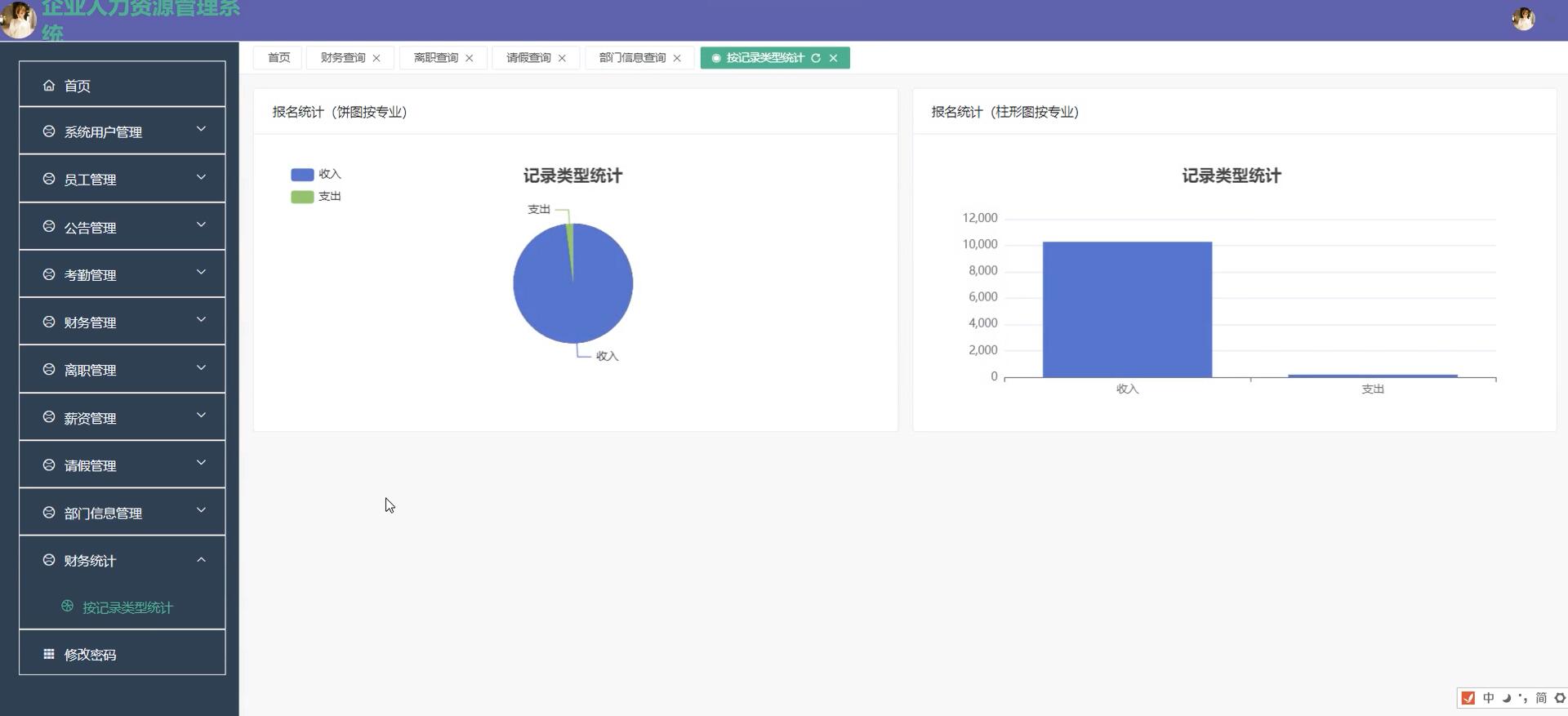 基于vue的企业人力资源管理系统[Vue]-计算机毕业设计源码+LW文档