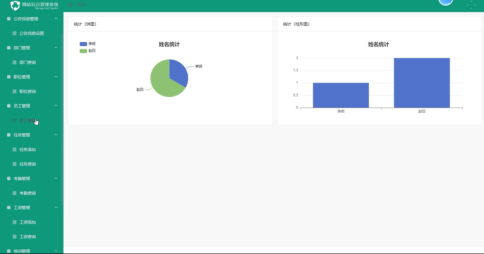 基于vue的人事基本信息管理系统[Vue]-计算机毕业设计源码+LW文档