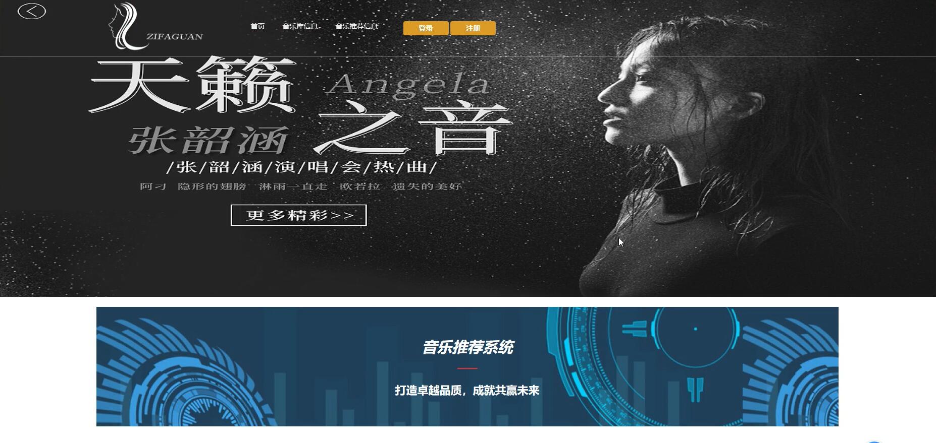 基于VUE的音乐推荐系统[VUE]-计算机毕业设计源码+LW文档