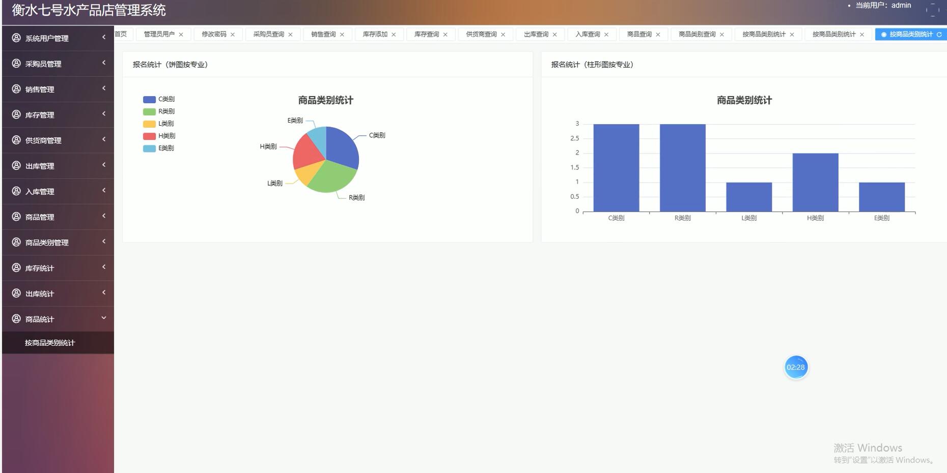 基于VUE的衡水七号水产品店管理系统[VUE]-计算机毕业设计源码+LW文档