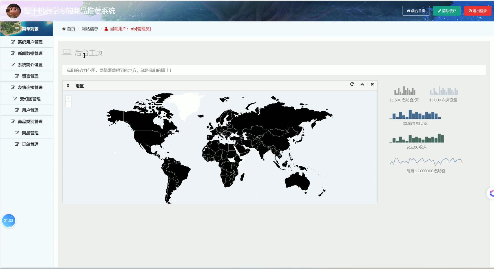 基于机器学习的商品推荐系统[python]-计算机毕业设计源码+LW文档