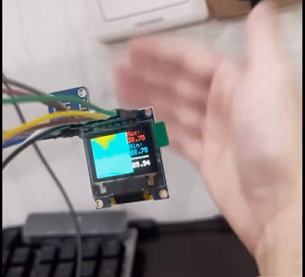 基于STM32单片机的红外热成像系统[单片机]-计算机毕业设计源码+LW文档